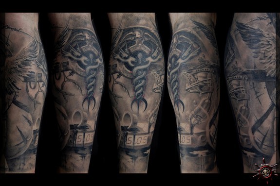 Tattoos - Back of the leg - 51953